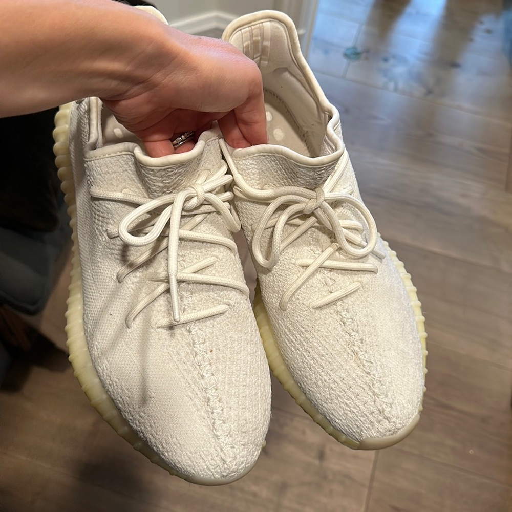 White / cream Man yeezy size US 11